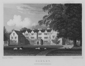 Oakley, Northamptonshire (gravyr) av John Preston Neale