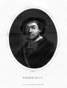 Rembrandt, holländsk målare, 1826