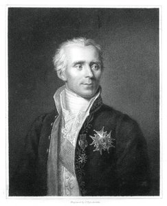 Pierre Simon Laplace, fransk matematiker och astronom, 1833.