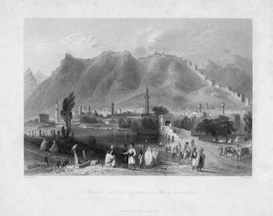 Antiochia, på inflygningen från Suadeah, 1836