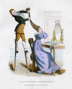 Det är nödvändigt att lida för att vara vacker, 1882-1884 av J Rocault