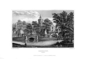 Carshalton, Surrey, 1829. av J. Rogers