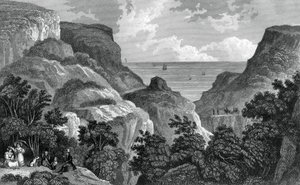 Danes Dyke, c1800-talet. av J. Rogers