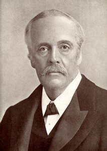 Arthur James Balfour, 1:e earl av Balfour, brittisk statsman och premiärminister, 1912. av J Russell and Sons