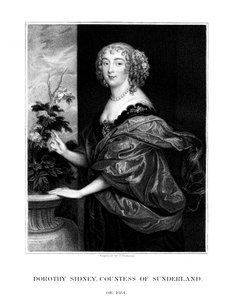 Dorothy Spencer, grevinna av Sunderland, 1823.