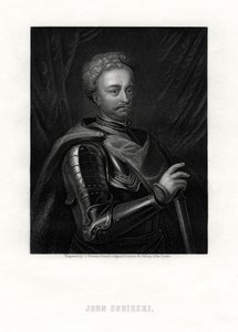 Jan III Sobieski, monark av polsk-litauiska samväldet, 1800-talet av J. Thomson