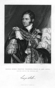Prins Leopold av Saxe-Coburg-Saalfeld, 1831. av J. Thomson