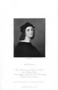 Raphael, italiensk renässanskonstnär, c1836. av J. Thomson