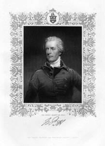 William Pitt, den yngre, brittisk politiker och premiärminister, 1800-talet av J. Thomson