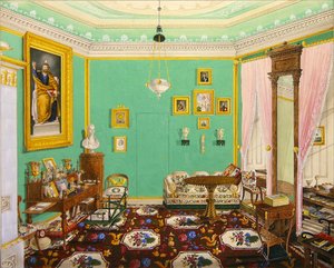 Samlarskåp i Schloss Ballenstedt, Saxe-Anhalt av J. Willing