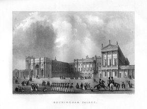 Buckingham Palace, London, 1800-talet.