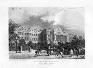 Cumberland Terrace, Regents Park, London, 1800-talet.