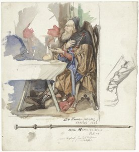 Detalj av Nattvarden i Emmaus