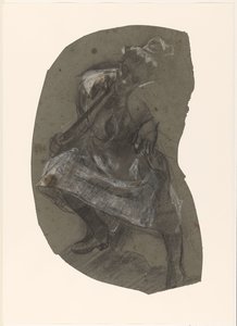Stående kvinnlig figur av Jac van Looij