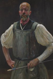 Självporträtt av Jacek Malczewski