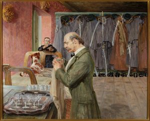 Mitt liv - triptykens mittdel av Jacek Malczewski