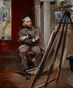 Porträtt av Stanisław Tondos, ca 1902 (olja på duk) av Jacek Malczewski