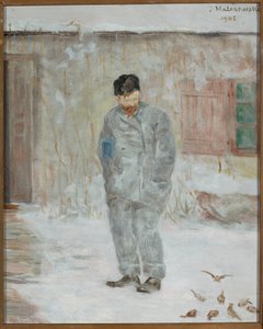 Porträtt av Adolf Dygasiński av Jacek Malczewski