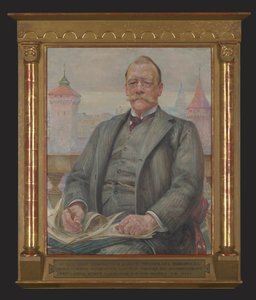 Porträtt av Stanisław Tomkowicz av Jacek Malczewski