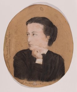 Porträtt av kusinen Maria Szymanowska av Jacek Malczewski