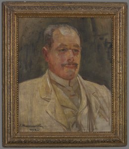 Porträtt av en man av Jacek Malczewski