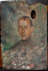 Porträtt av konstnärens son Rafał av Jacek Malczewski
