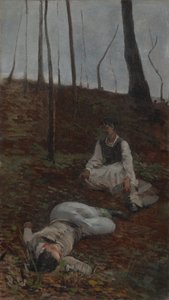 En scen ur ”Balladyna” av Jacek Malczewski