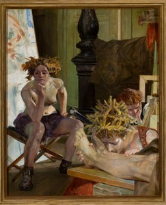 Konstnärens död av Jacek Malczewski
