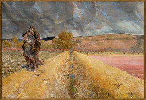 Sankta Agnes av Jacek Malczewski