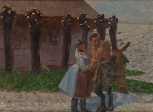 Umizgi-faunan – awers av Jacek Malczewski