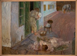 Diskning. Wielgie av Jacek Malczewski