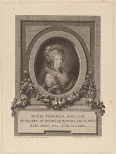 Marie-Thérèse, heliga romerska kejsarinnan, 1792. av Jacob Adam