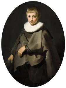 Porträtt av en pojke i grått, 1634