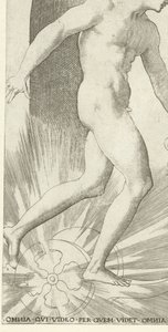Apollo med lagerkrans på en vagn Gods and Goddesses (serietitel)