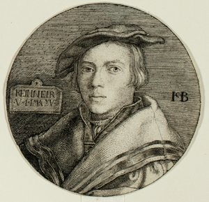 Porträtt av Reinneir av Jacob Binck