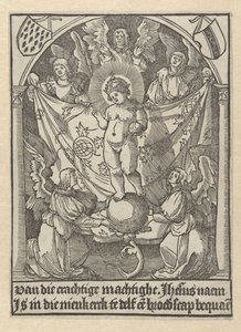 Bönkort för Jesu brödraskap av Jacob Cornelisz van Oostsanen