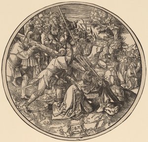 Kristus som bär korset av Jacob Cornelisz van Oostsanen