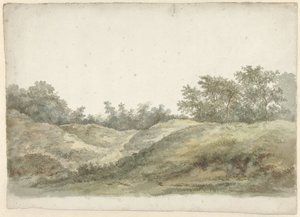 Dune landskap av Jacob Ernst Marcus