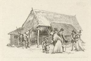 Företag för en ladugård Studietryck / Etudes gravées (serietitel) av Jacob Ernst Marcus