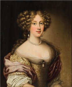 Cristina Dudley Paleotti, hertiginna av Northumberland, mellan 1672 och 1678.