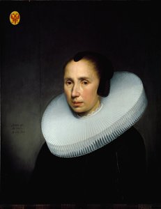 Porträtt av Emerantia Driel (målning