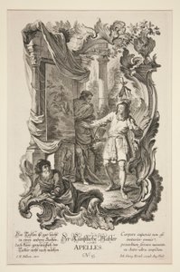 Den konstnärliga Mahler, Apelles av Jacob Gottlieb Thelot