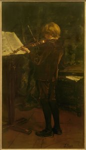 Violinisten av Jacob Hendricus Maris