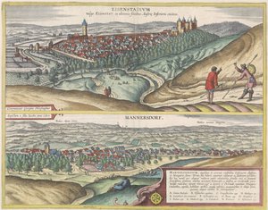 Utsikt över Eisenstad och Mannersdorf