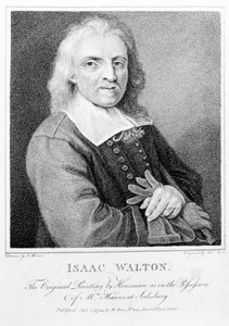 Porträtt av Isaac Walton (1593-1683) graverad av Marino Bovi (1758-1805) 1794