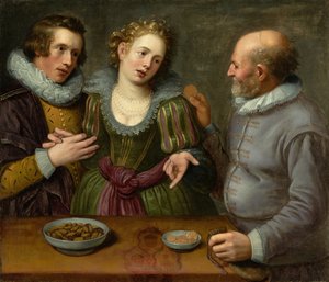 An Allegory of Unequal Love, cirka 1620-talet (olja på duk)
