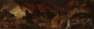 Den sista domen och de sju dödssynderna av Jacob Isaacsz. van Swanenburg