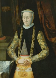 Gertrud Möller, hustru till syndikern Vincenzius Möller av Jacob Jacobsz