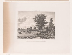 Landskap med kor och vilande herde
