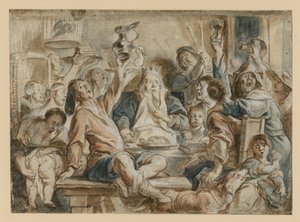Bönkungens fest av Jacob Jordaens